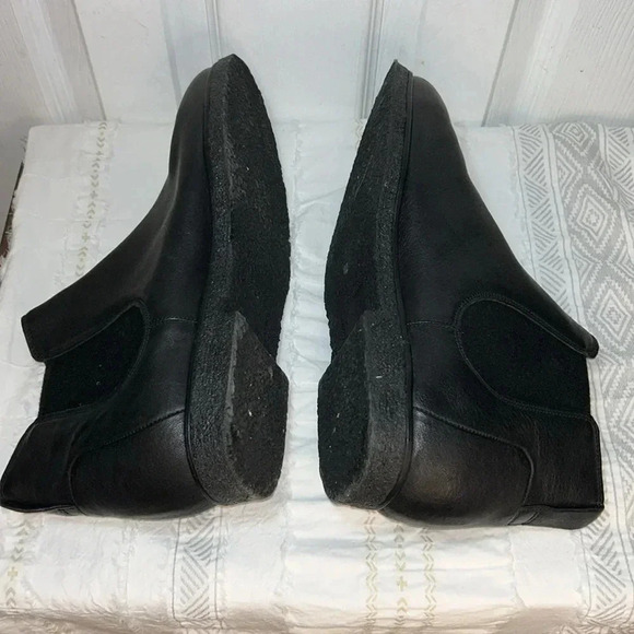 VINCE Bonham men’s boot black EUC ankle pull-on US 13 / EU 47.5 NWOT rubber sole - Picture 9 of 12